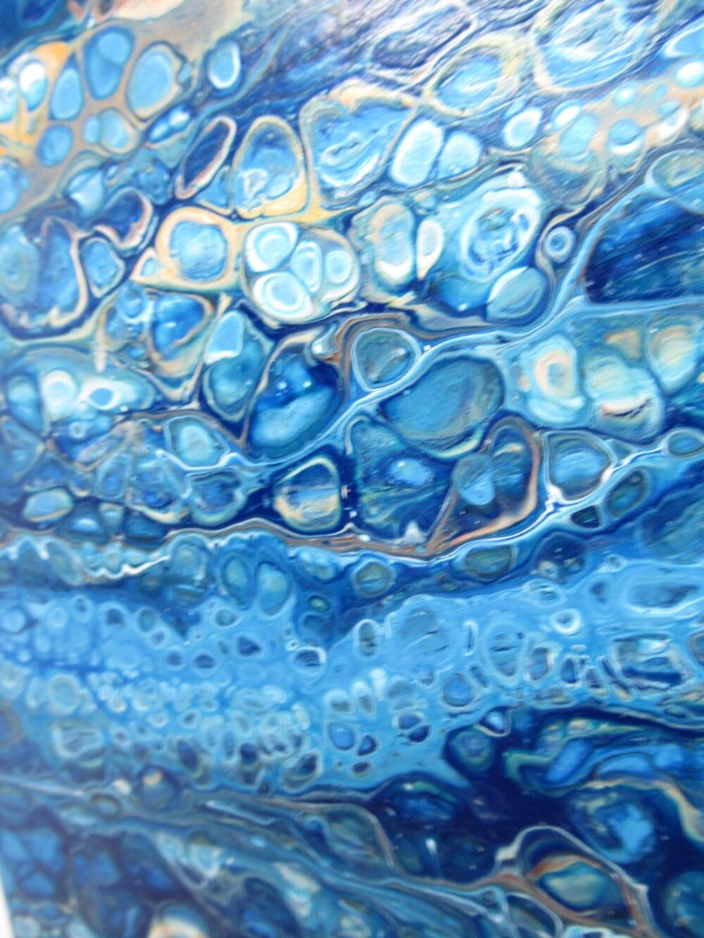 Blue Flow art panel - Picture 7 of 10